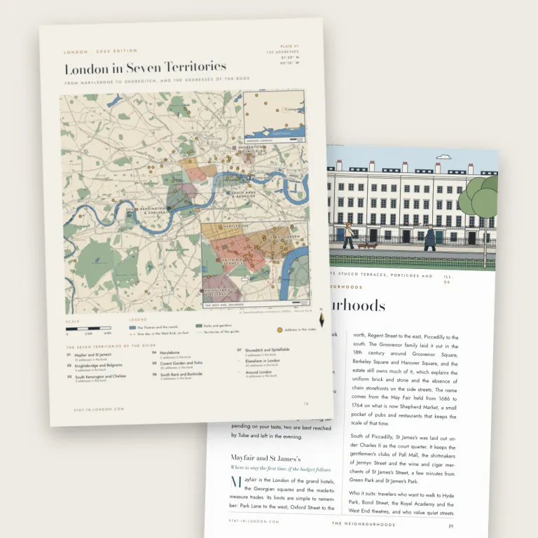The London City Guide is out: 102 addresses, 21 maps, three itineraries
